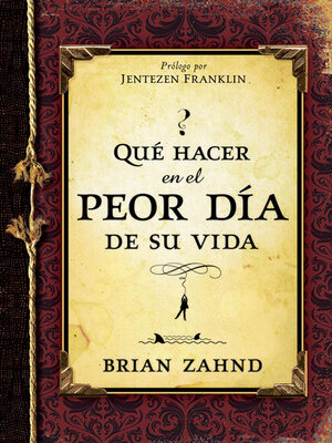 cover image of Que hacer en el peor dia de su vida